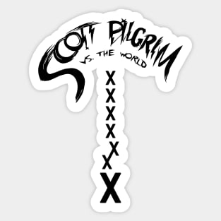 Scott Pilgrim - Seven Evil Exes Sticker